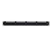Accessoire réseau Komelec Micro KOMELEC Panneau De Brassage Ethernet Rj45 24 Ports 19' 1u Cat 6 Non Blindé