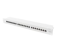 Panneau de brassage RJ45 24 ports CAT6a STP 1U