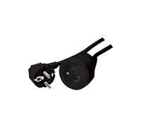 KOMELEC Rallonge électrique 5m noire ip44