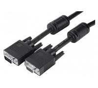 KOMELEC Rallonge vga prémium avec ferrites 10m