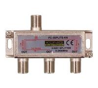 CONECTICPLUS Distributeur répartiteur d'antenne Satellite 1 entrée 3 Sorties