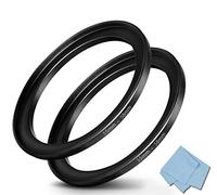 Komet Lot de 2 bagues de conversion pour objectif 55 mm à 58 mm