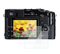 KOMET Lot de 3 films protecteurs d'écran compatibles avec Fujifilm X-Pro/Mini EVO, en verre trempé 9H, anti-rayures, anti-bulles, anti-poussière