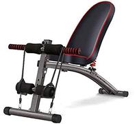 KOMFGT Banc de musculation réglable, banc de gym utilitaire, banc de musculation multi-usage, pour exercices verticaux/inclinés/déclins et exercices plats, noir_1354362cm