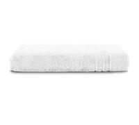 Komfortec 1 Serviette de Sauna 100 x 200 cm 100% Coton XXL - Grandes Serviettes de Sauna Douces à séchage Rapide - Blanc
