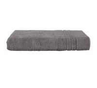 Komfortec 1 Serviette de Sauna 100 x 200 cm 100% Coton XXL - Grandes Serviettes de Sauna Douces à séchage Rapide - Gris Anthracite