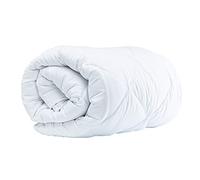 Komfortec Couette d'hiver 155 x 200 cm, épaisse pour l'hiver, Anti-Allergique, Extra Chaude, Lavable, Blanc