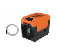 KOMFOTTEU Déshumidificateur d'Air Électrique Professionnel, 60L/Jour, Déshumidificateur Mobile, Minuterie 24H, Déhumidifier pour Pièces 55-65 m², pour Garages, Cave, Sous-sol, Maison (Orange)