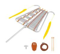 KOMFOTTEU Glockenspiel à 29 Notes, Carillon en Aluminium avec Poignée réglable & Glands Amovibles, Xylophone avec 2 Maillets & Clip Ceinture, pour Enfants et Adultes, Instrument de Musique