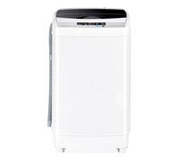 KOMFOTTEU Machine à Laver, 4,5 KG avec Pompe, 310W, 10 Programmes