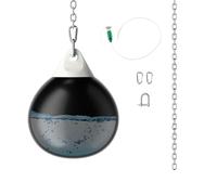 KOMFOTTEU Sac de Frappe à Eau 50 kg - Sac d'Entraînement de Boxe Avec Tuyau, Chaîne en Métal et Mousqueton - Pour Adultes et Jeunes