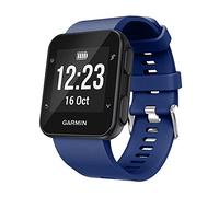 KOMI Bracelet de montre compatible avec Garmin Forerunner 35/30 Smart Watch, bracelet de rechange en silicone (bleu)