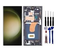 KOMI ® - Écran Pour Samsung Galaxy S23 Ultra - LCD -a Vitre Tactile + Outils - Noir Noir