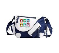 Komi Shoko Sac à bandoulière Komi Shoko Sac d'école Anime Fille Sac Caractère Cartoon Cartable Bandoulière Réglable Cadeau pour les fans, Type 12, 36*11*26cm