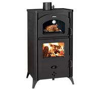 KOMIRO Poêle à bois avec four. Cuisinière de cuisson, puissance de chauffage 14kw.