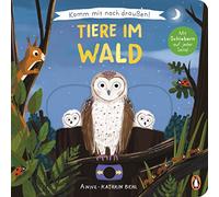 Komm mit nach draußen! - Tiere im Wald: Pappbilderbuch mit vielen Schiebern und Auszugsseiten ab 2 Jahren