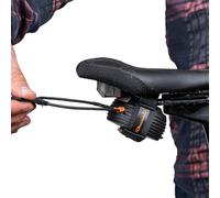 kommit - Système de traction pour vélo - Corde de remorquage vélo - One Size - black