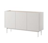 Komodee Buffet Kelowna K144 - Cachemire, Chêne - Largeur 144 cm, Hauteur 83 cm, Profondeur 37 cm