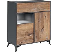 Komodee Commode Orvieto 3D A1 Chene/Anthracite 100x113,5x40 cm