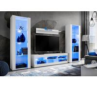 Komodee Ensemble TV Tivoli Grande A1 Blanc/Blanc 250x159x35 cm