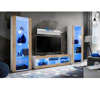 Komodee Ensemble TV Tivoli Grande A1 Blanc/Wotan 250x159x35 cm