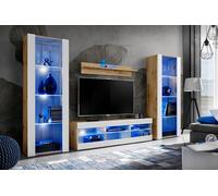 Komodee Ensemble TV Tivoli Grande A1 Wotan/Blanc 250x159x35 cm