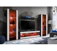 Komodee Ensemble TV Tivoli Grande A2 Noir/Blanc 250x159x35 cm