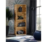 Komodee®, Étagère, Bibliothèque Taranto, Wotan, sans LED, pour Salon, Chambre, Bureau