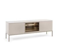 Komodee Laval TV154 - Meuble TV, Cachemire, Largeur 154 cm, Hauteur 56 cm, Profondeur 39 cm