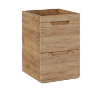 Komodee Meuble Salle de Bain Arvida Blanc 80x59x46 cm