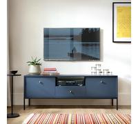 Komodee Meuble TV Moncton Bleu Marine 154x56x39 cm