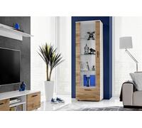 Komodee Vitrine Tivoli Noir/Noir 55x159x35 cm