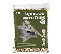KOMODO Copeaux de hêtre Fins, 12 L