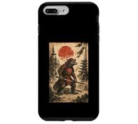 Komodo Dragon Samurai Warrior Japanese Vintage Graphic Coque pour iPhone 7 Plus/8 Plus