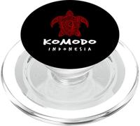 Komodo Indonesia Tortue de mer Tribal Motif Plage PopSockets PopGrip pour MagSafe