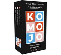Komojo | Nouveau Jeu d'ambiance Original | Jeu de Cartes de rapidité | Parle, Mime, Dessine avec des contraintes folles