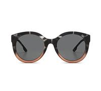 KOMONO Ellis Sundown Lunettes de soleil unisexes rondes en Bio-Nylon pour homme et femme avec protection UV et verres résistants aux rayures