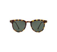KOMONO Francis Tortoise Lunettes de soleil unisexes rectangulaires en propionate de cellulose pour hommes et femmes avec protection UV et verres résistants aux rayures