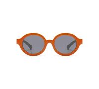 KOMONO Lele Pumpkin Twins Lunettes de soleil rondes enfant avec protection UV & verres anti-rayures, pour bébés & tout-petits, unisexe 1-2 ans