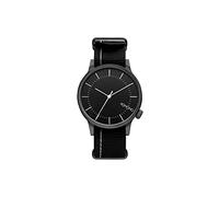 KOMONO Winston Regal NATO Black Montre analogique à Quartz Japonais pour Homme avec Bracelet en Nylon