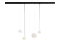 Komot Kos Quattro SL Rail 200 cm, noir mat, câble textile noir