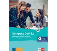Kompass DaF B2.1 - Livre + cahier d'exercices hybride