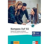Kompass DaF B2 - Livre + cahier d'exercices hybride - Collectif - Klett Maison Des Langues - broché - Méthode de langue