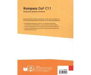 Kompass DaF C1.1 - Livre + cahier d'activités hybride - Collectif - Klett Maison Des Langues - broché - Méthode de langue