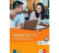 Kompass DaF C1.2 - Livre + cahier d'activités - Collectif - Klett Maison Des Langues - broché - Méthode de langue