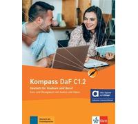 Collectif – Kompass DaF C1.2 – Livre et cahier d'activités hybride – Broché