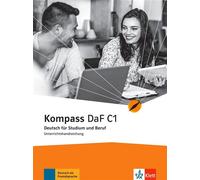 Kompass DaF C1 - Livre du professeur - Collectif - Klett Maison Des Langues - broché - Méthode de langue
