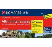 Kompass Fahrradführer Altmühltal-Radweg Von Rothenburg Ob Der Tauber Nach Kelheim