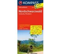 Kompass Fahrradkarte 3094 Nordschwarzwald - Karlsruhe - Pforzheim 1:70.000