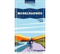 Kompass FTK7007 Moselradweg: fietskaart 1:50.000